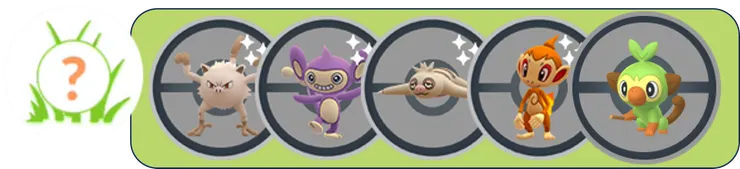 智揮星投擲猴調查日 野外出沒寶可夢