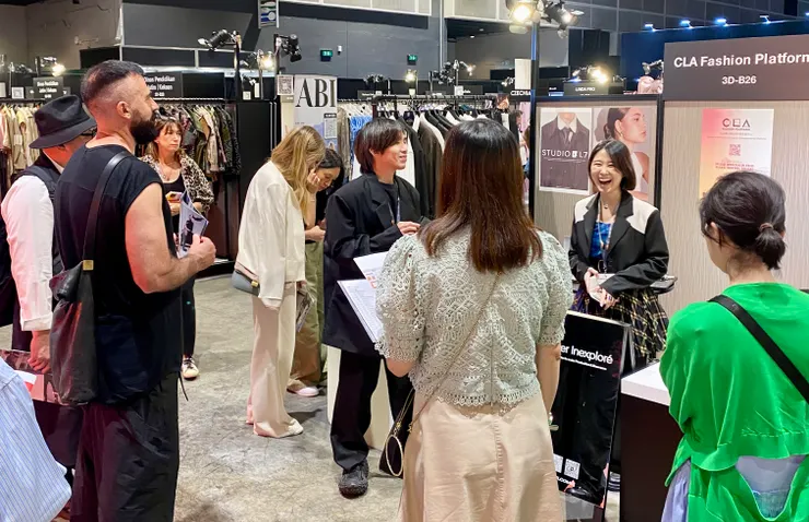CLA Fashion Platform 在本次香港年度時裝盛事Centrestage展位擁有高人氣詢問度