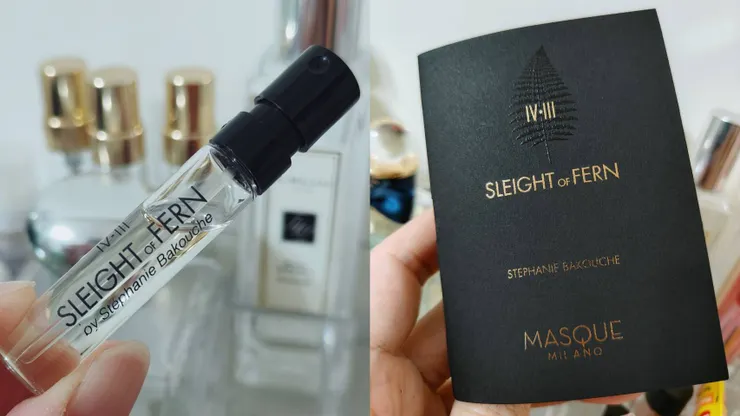 試香管的外包裝也很有質感，燙金亮P都來了