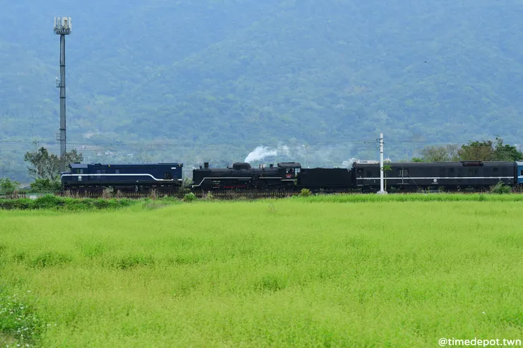 玉里到花蓮的回送改由R101牽引回程(6793B次 玉里=三民)