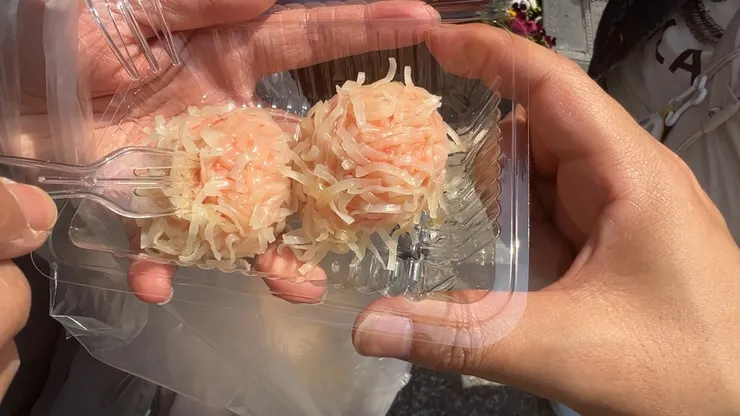 Hishisho 內餡紮實的明太子燒賣