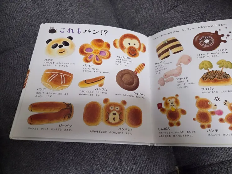 《パンのずかん》