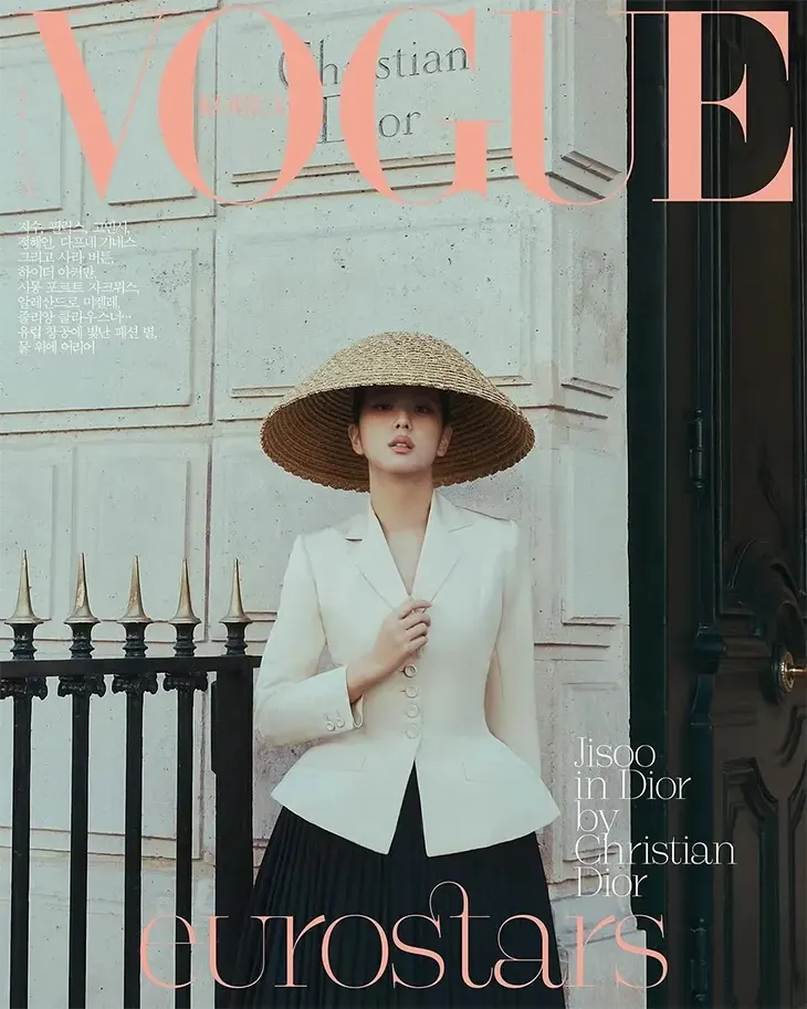 VOGUE KOREA BLACKPINK JISOO 雑誌 2020年 3月 封面】Jisoo-Vogue韓國版2025年3月號封面