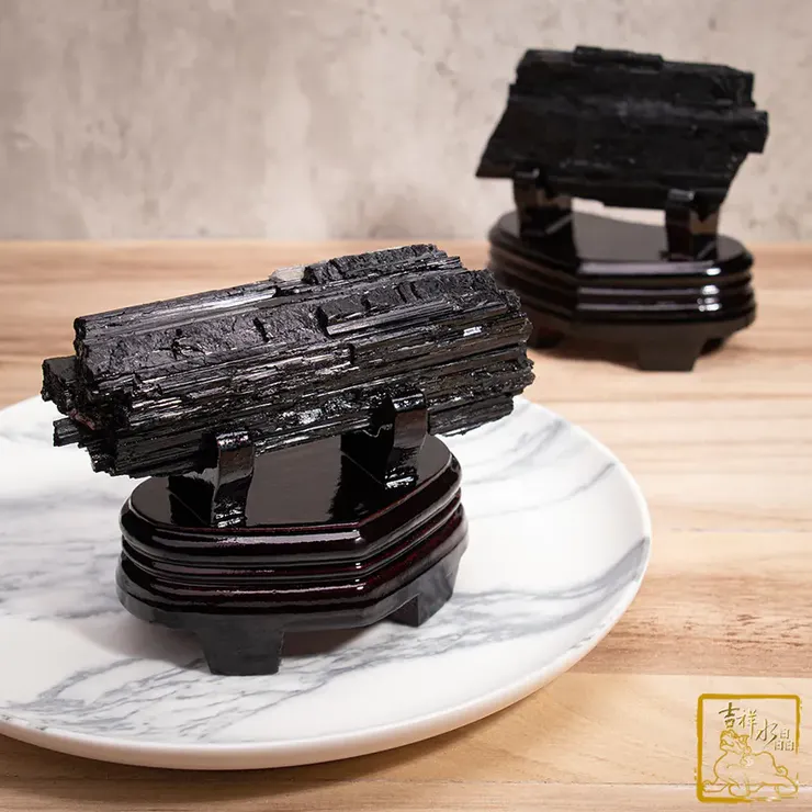 黑碧璽原礦 能量電氣石 / 兩尺寸可挑