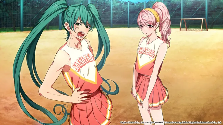 左邊是初音......不是，是金春，右邊是日南子。