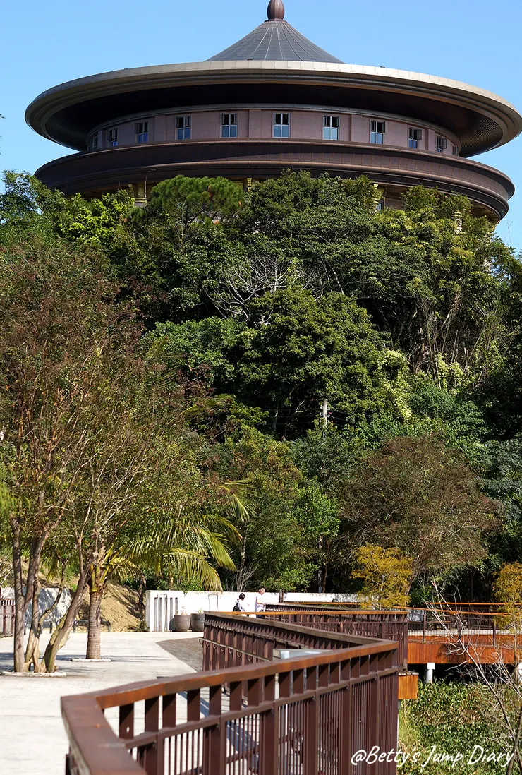 ▲新竹峨眉湖環湖步道-至真段/圖片來源:Betty's Jump Diary