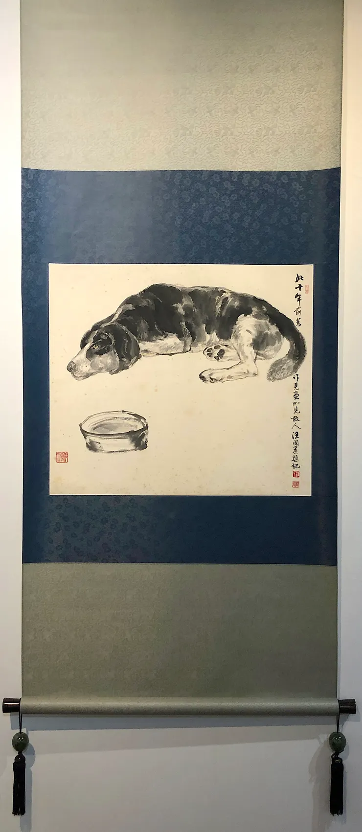 〈兒時玩伴〉裱褙