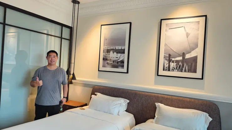 新加坡飯店的房間不能吃榴槤喔!這點請大家特別注意!