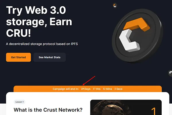 CoinMarketCap｜空投 教學 Crust Network CRU 代幣 (Learn Crypto. Earn Crypto.)