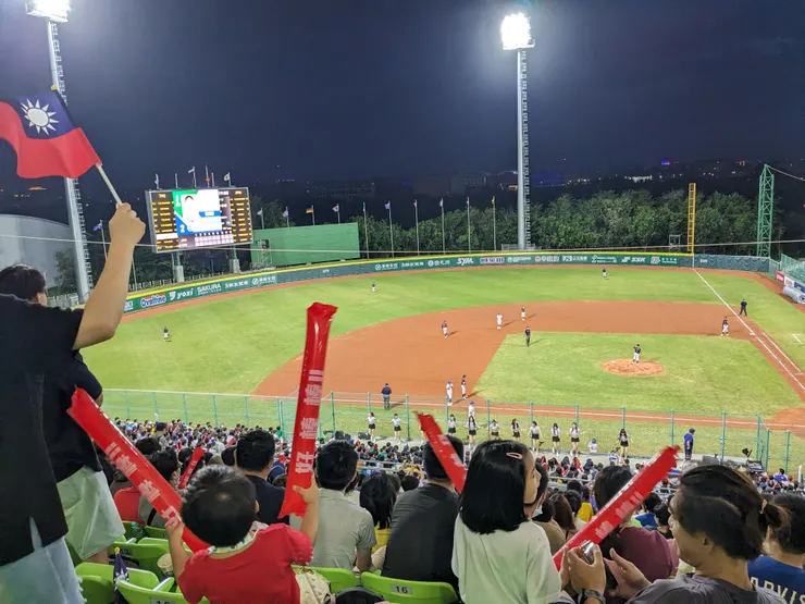 現場熱烈應援中