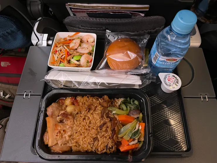 新加坡航空晚餐機餐