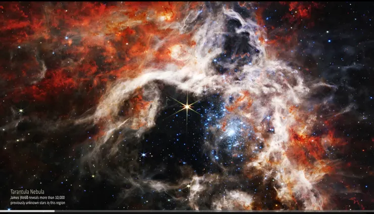 詹姆斯·韋伯太空望遠鏡拍攝之深空影像