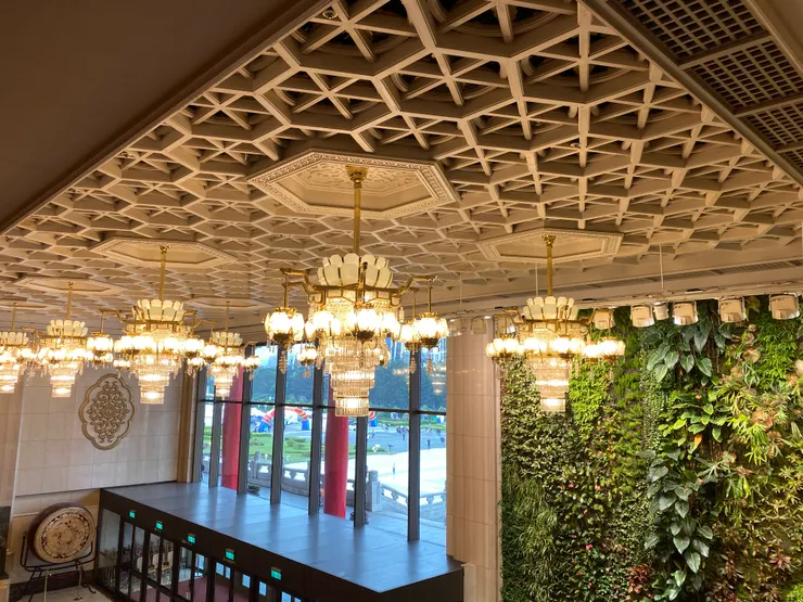 國家音樂廳的水晶燈