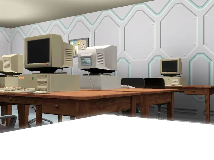 現在實在很難看到這種「大牛龜」螢光幕...