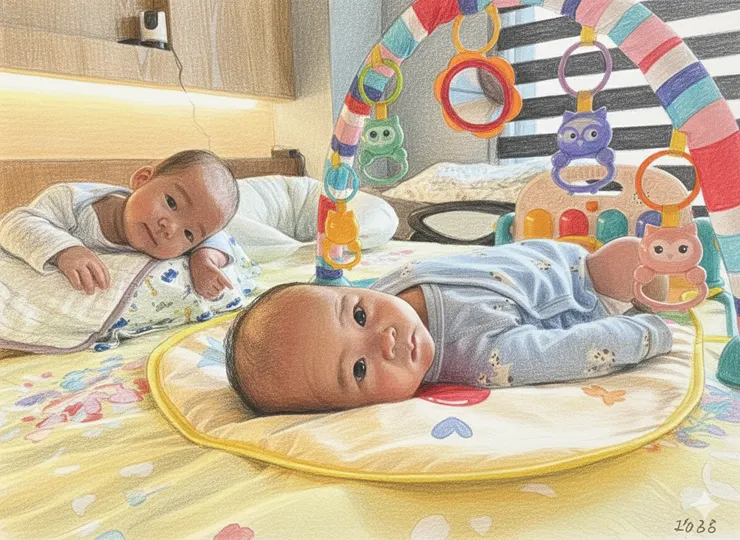 愛微笑的多多與愛皺眉的樂樂