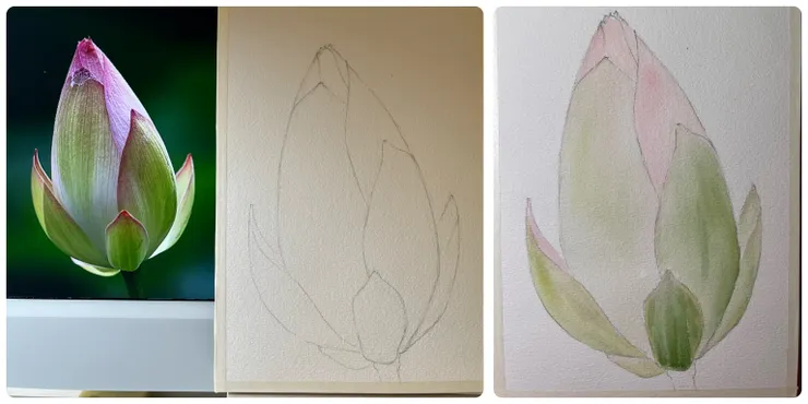 圖 YHCC@水彩練習 W36未完成 MAY2023 26x18cm | 繪圖參考照片來源 https://ir.nctu.edu.tw/bitstream/11536/33906/1/987.pdf