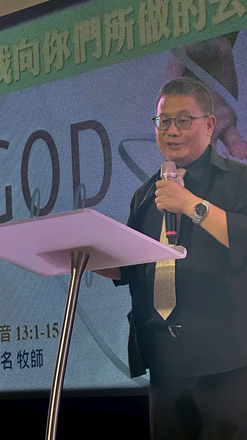 （圖說：劉姐「另一種愛情」的使命深深影響了尹可名牧師， 也願把上帝的愛活成一生的呼召。)