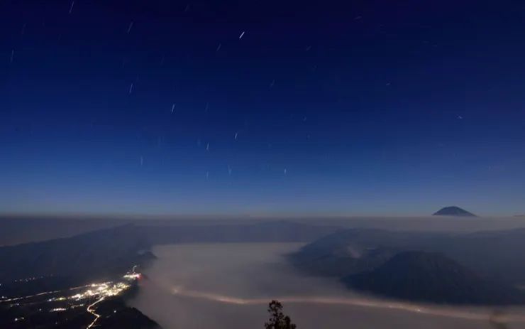 布羅莫火山星空