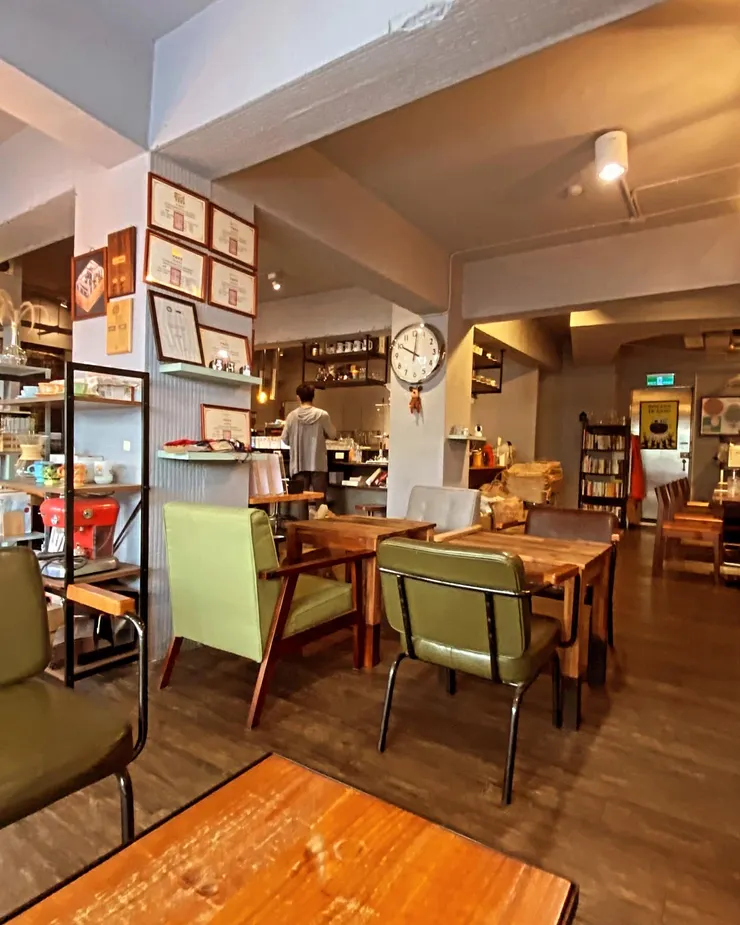 DoDidDone Coffee Research的一角