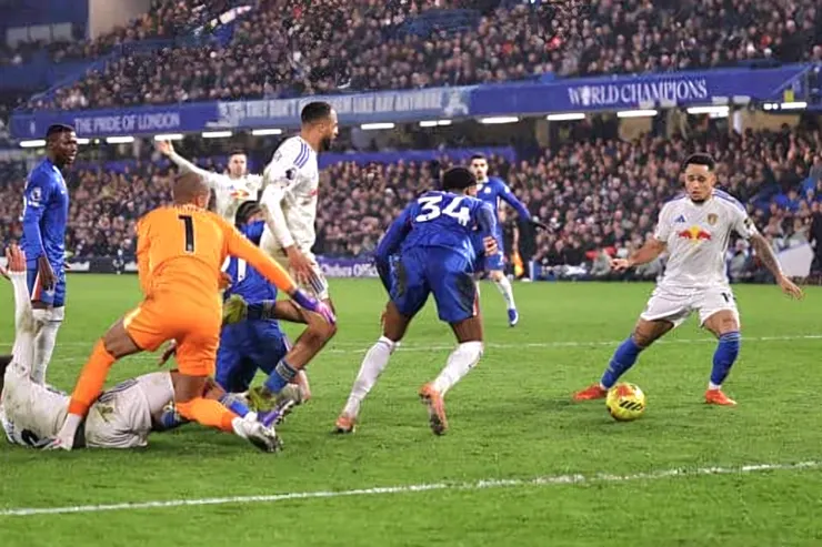 奧高查射入空門助列斯聯追和2:2