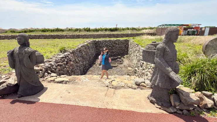 海女休息處都會有擋風牆