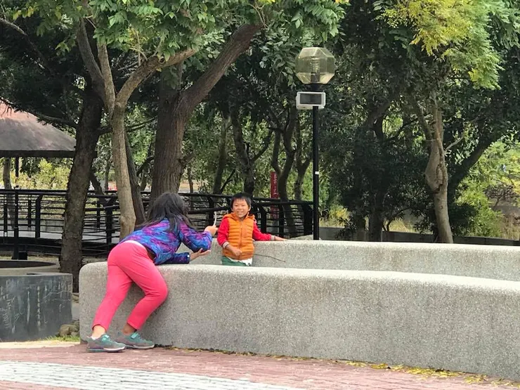 初來台灣時每日快活過神仙