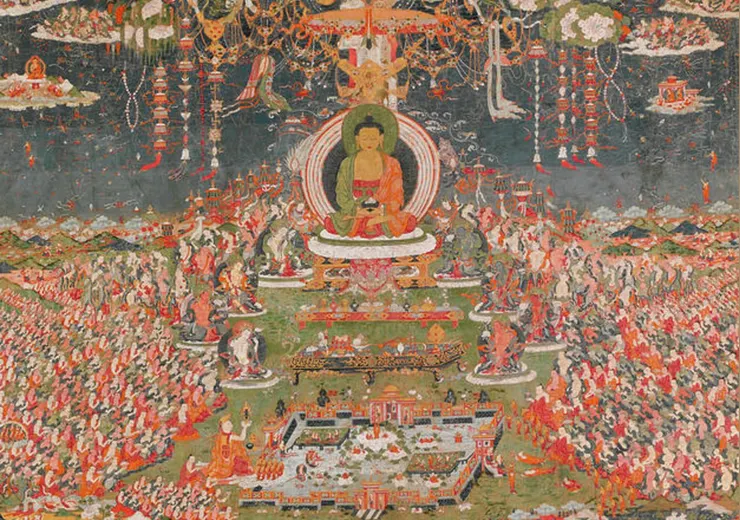 專心持念「阿彌陀佛」萬德洪名,期生淨土