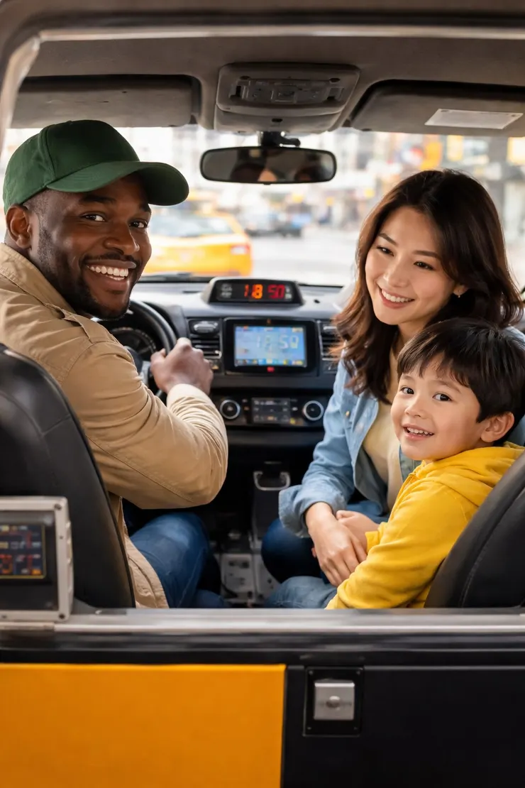 溫馨的計程車之行