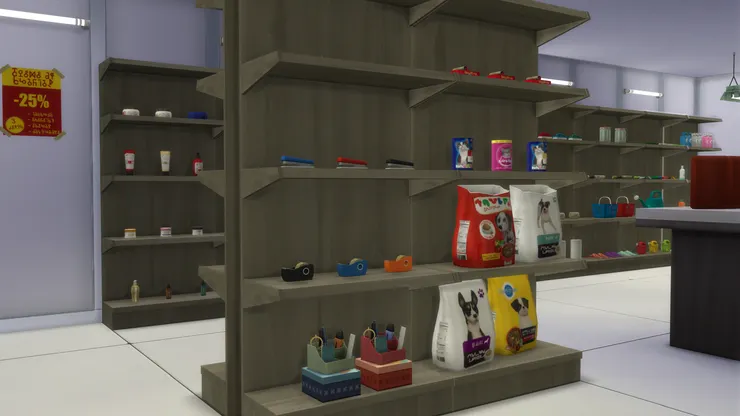 雖然我盡量不把食物和用品放在一起，但有包裝袋包著，所以沒關係吧。