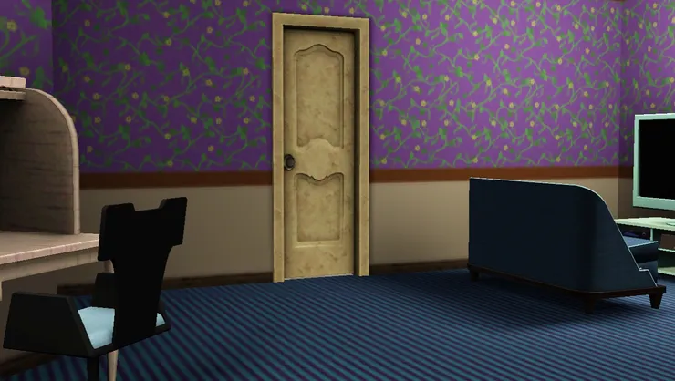 工作跟休閒的區域風馬牛不相及，雖然同處一房間。