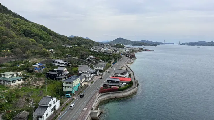 從橋上眺望的風景