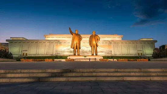 北韓，萬壽台全景 〈韓國統一部統一新聞〉