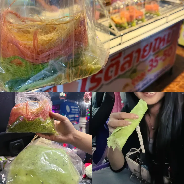 休息站遇到糖絲捲餅欸