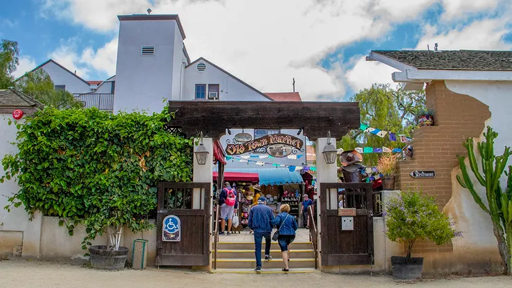 老城區充滿了濃厚的墨西哥風情。