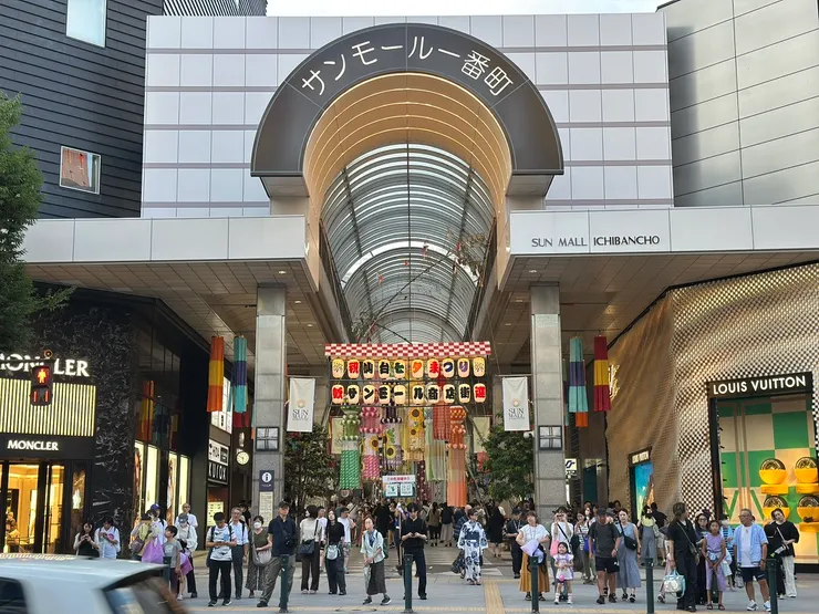 舉辦地點主要在sunmall商店街