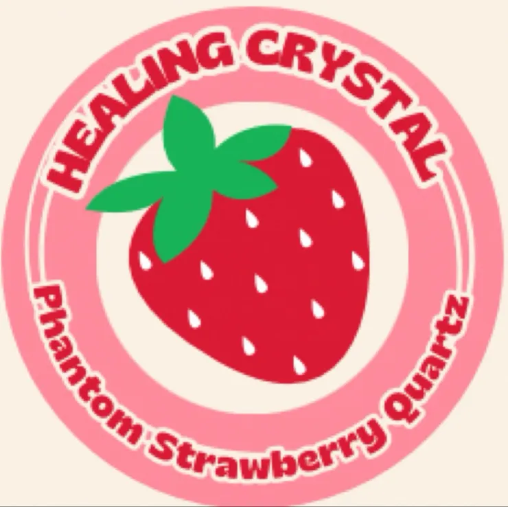 推薦商家掛保證真品天然碎石(幻晶草莓)