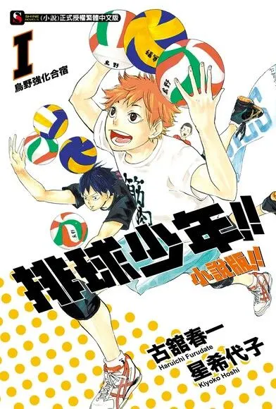 排球少年小說第1集封面
