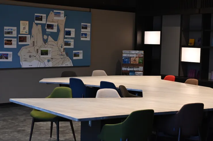 青森地圖桌／照片來源：NANA濕婦