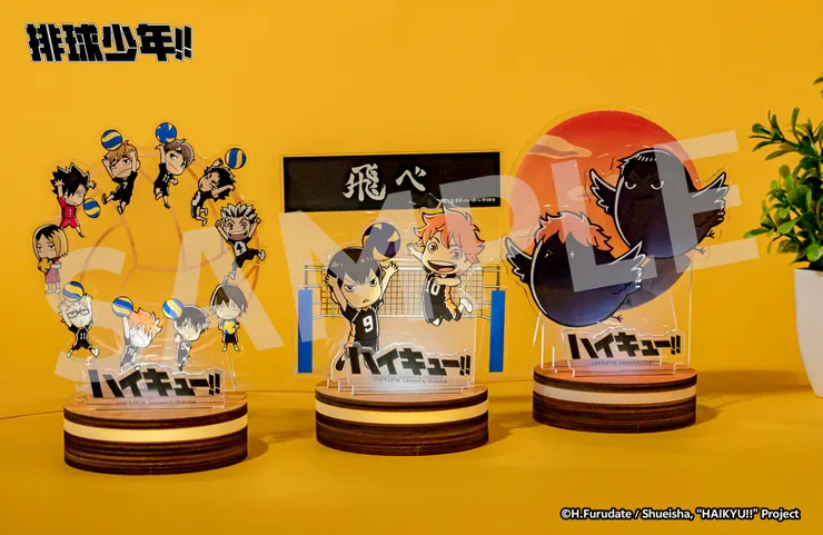 《排球少年!!》快閃店統一時代百貨高雄店_小夜燈