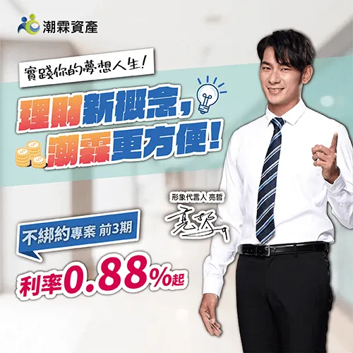 潮霖資產信用貸款－不綁約專案(可提前還款結清)