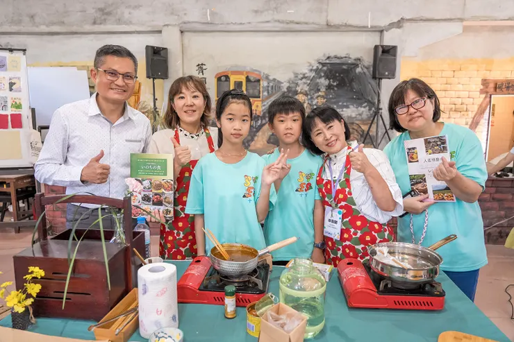 本田阿嬤是示範防災餐