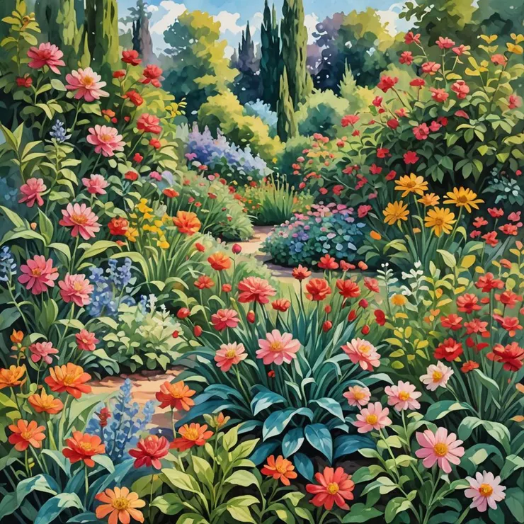 Style : Detailed Gouache 