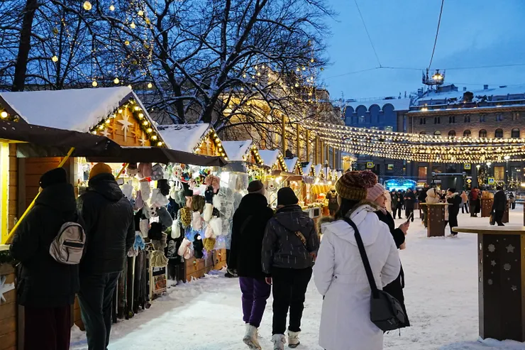 聖彼得堡聖誕市集