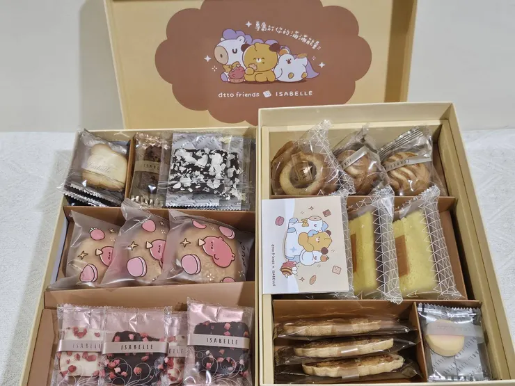 伊莎貝爾是個老品牌了，禮盒中在喜餅裡吃過好幾回XD