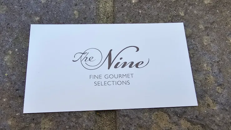 大倉久和大飯店烘焙坊的名片正面!