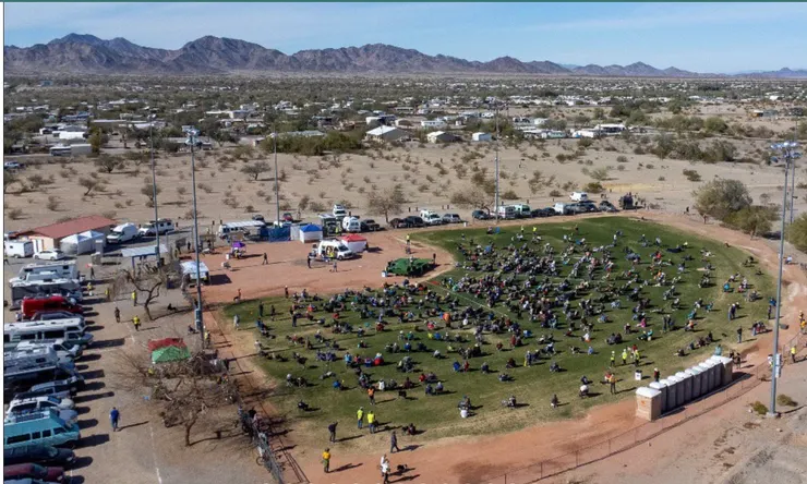 2024橡膠流浪漢聚會。圖／Homes On Wheels Alliance