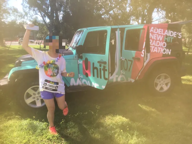 跟一些路邊的景點拍照