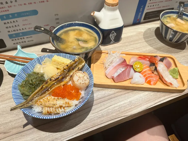 吉川海鮮丼專門店-大吉丼+魚肉味噌湯