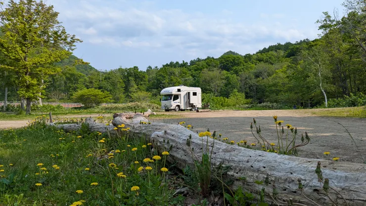 八劍山營地的山景