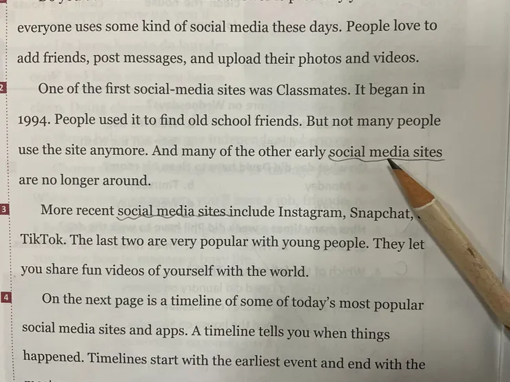 滿滿的英文，頭昏眼花